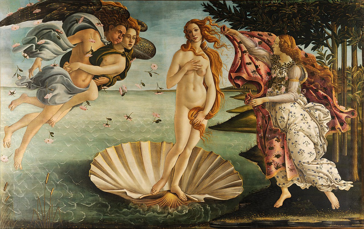 Botticelli Venüs'ün Doğuşu